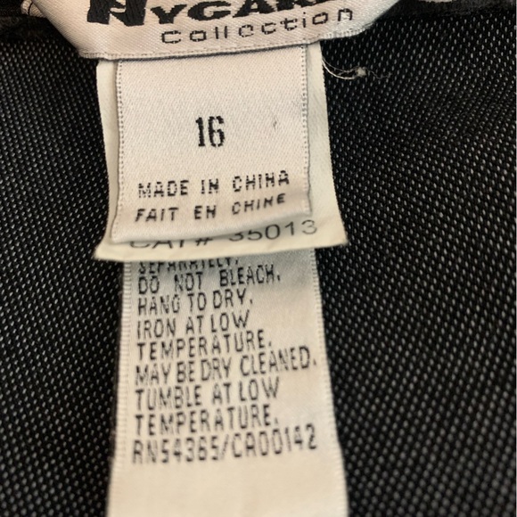 Vintage 90s-Y2K- Black Lace Wide Leg Jeans.Grunge - Picture 14 of 15